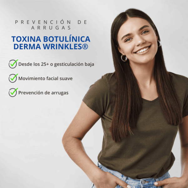 TOXINA BOTULÍNICA DERMA WRINKLES®