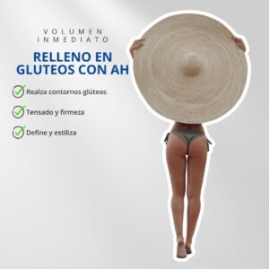 AUMENTO DE GLÚTEOS CON AH